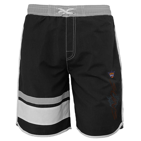 Outerstuff NBA Youth Boys (8-20) Phoenix Suns Color Block Swim Trunks