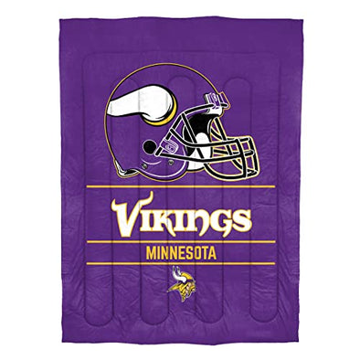 Northwest NFL Minnesota Vikings Draft Comforter & Sham Set, Full/Queen