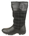 London Fog Women's Martha Plaid Winter Snow Boots, 2 Colors