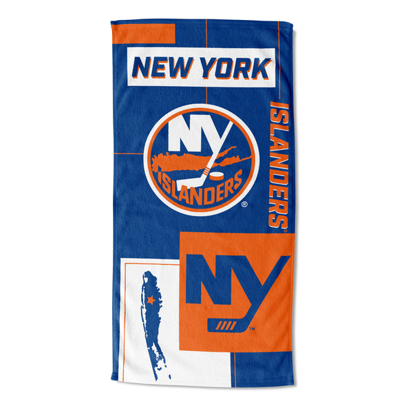 Northwest NHL New York Islanders State Line Beach Towel