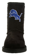 Cuce Shoes NFL Women's Detroit Lions The Ultimate Fan Boots Boot - Black
