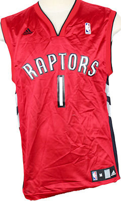 Adidas NBA Men's Toronto Raptors Jarrett Jack #1 Player Jersey, Red