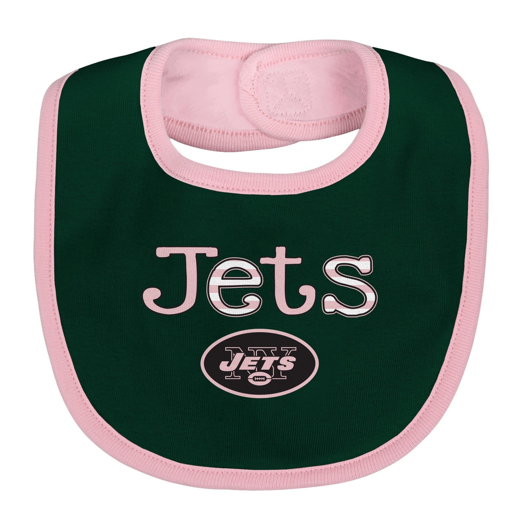 Officially Licensed NFL Newborn & Infant Bodysuit 3pcs., Jets