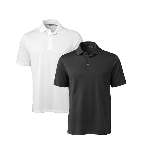 Ashworth Men's Performance EZ-SOF Solid Golf Short Sleeve Polo, 3 Colors
