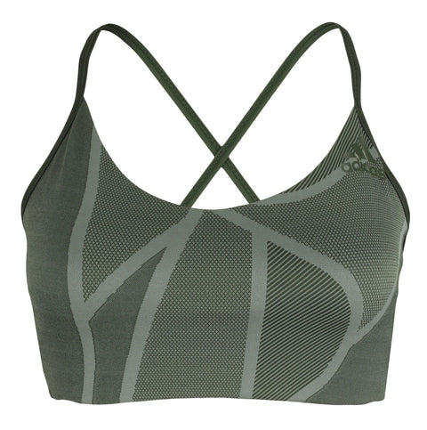 Adidas Women's PK All Me Sports Bra, Legend Earth