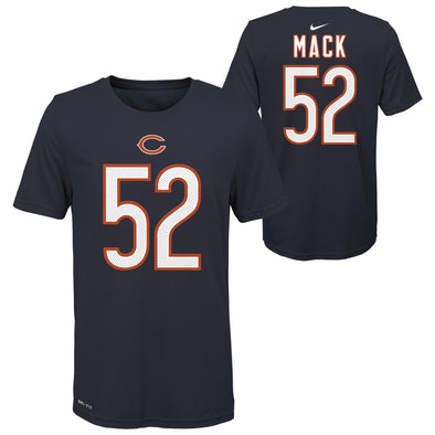 Nike NFL Youth Boys Chicago Bears Khalil Mack #52 Player Pride T-Shirt