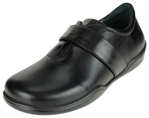 Footprints by Birkenstock Women's Tirano Leather Shoe, Leather Black