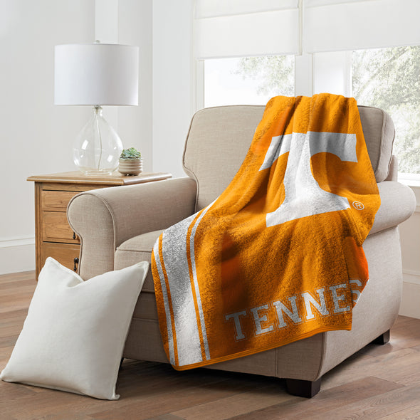 Northwest NCAA Tennessee Volunteers Sherpa Throw Blanket