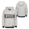 Adidas MLS Youth New York City FC Heathered Pullover Hoodie