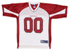 Reebok NFL Men's Arizona Cardinals #00 Team Replica Jersey, White/Red