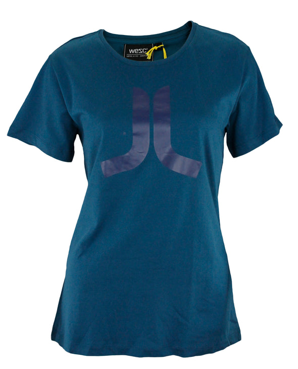 Wesc Women's Icon Short Sleeve Brand Top Logo Tee Shirt - Color Options