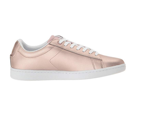 Lacoste Women's Carnaby Evo Fashion Sneaker, Pink