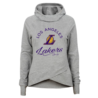 Outerstuff NBA Youth Girls (7-16) Los Angeles Lakers The Bridge Funnel Neck Hoodie