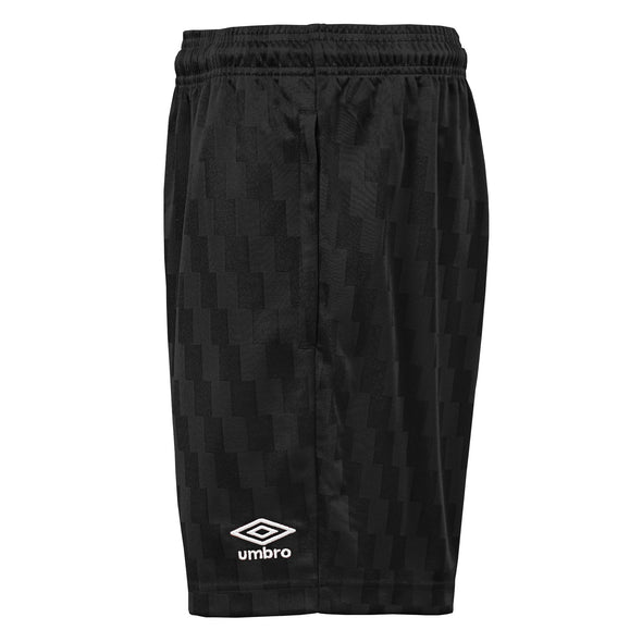 Umbro Men's Stripe Striker Soccer Shorts, Black Beauty