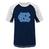 Outerstuff NCAA Youth North Carolina Tar Heels Color Block Rash Guard Shirt