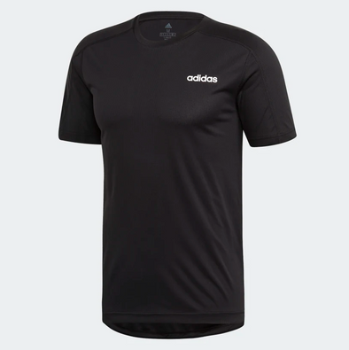 Adidas Men's Design 2 Move Tee Shirt, Black