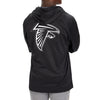 Zubaz Men's NFL Atlanta Falcons Full Zip Viper Print Fleece Hoodie