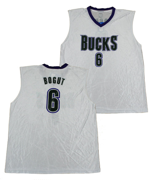Adidas NBA Basketball Men's Milwaukee Bucks Andrew Bogut #6 Dazzle