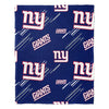 Northwest NFL New York Giants Slashed Pillow and Throw Blanket Set