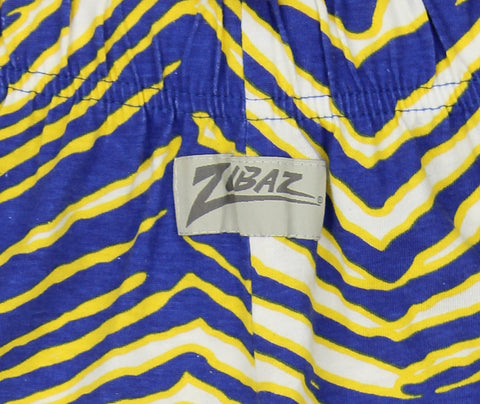 Zubaz NFL Men's Los Angeles Rams Zebra Left Hip Logo Lounge Pant
