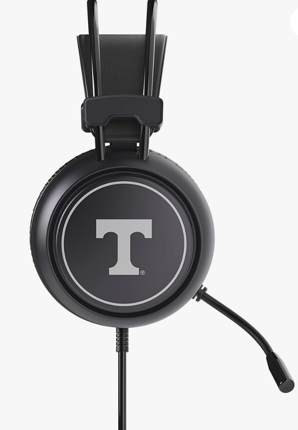 SOAR NCAA Tennessee Volunteers LED Gaming Headset Headphones and Mic