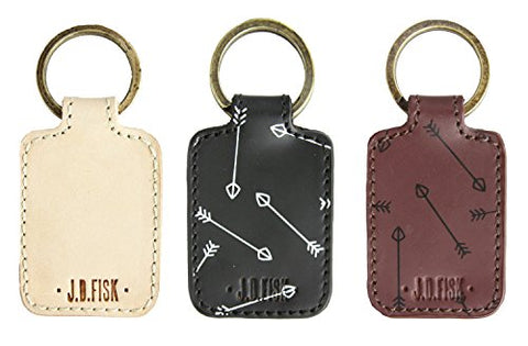 JD Fisk Tab Keyring, Color Options