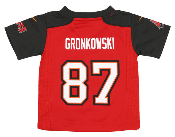 Nike NFL Toddlers Tampa Bay Buccaneers Rob Gronkowski #87 Game Team Jersey