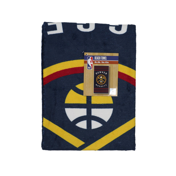 Northwest NBA Denver Nuggets "Stripes" Beach Towel, 30" x 60"