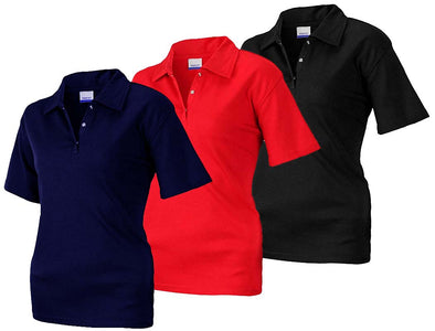 Reebok Women's Short Sleeve Polo, Color Options
