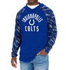 Zubaz NFL Men's Indianapolis Colts Viper Print Pullover Hooded Sweatshirt