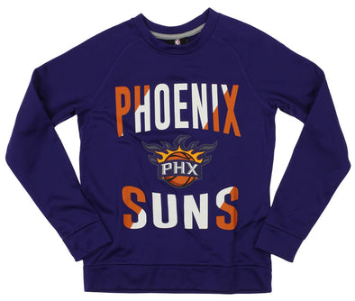 Outerstuff NBA Youth/Kids Phoenix Suns Performance Fleece Crew Neck Sweatshirt