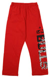 Adidas NBA Men's Chicago Bulls Primal Fleece Sweatpants, Red