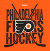 Reebok NHL Youth Philadelphia Flyers Short Sleeve Cross Sticks Tee, Orange