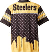 Forever Collectibles NFL Men's Pittsburgh Steelers Thematic Polo Shirt