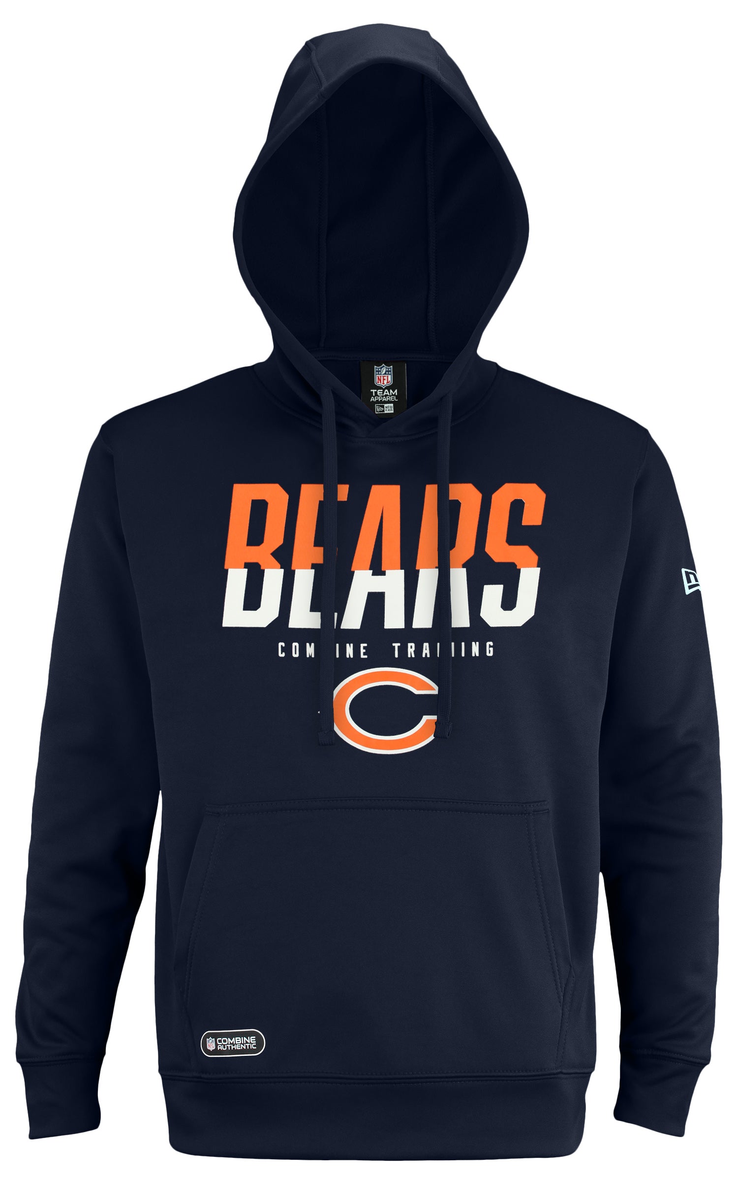 chicago bears hoodie mens large