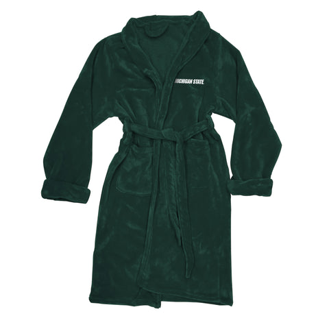 Northwest NCAA Men's Michigan State Spartans Silk Touch Bath Robe, 26" x 47"