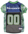 Zubaz X Pets First NFL Seattle Seahawks Jersey For Dogs & Cats