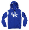 NCAA Youth Kentucky Wildcats Full Zip Fleece Helmet Hoodie