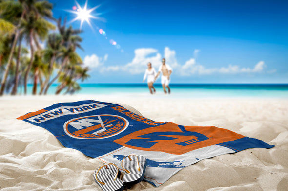Northwest NHL New York Islanders State Line Beach Towel