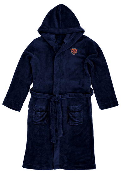 Northwest NFL Men's Chicago Bears Hooded Silk Touch Robe, 26" x 47"