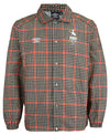 Umbro Men's Gun Club Check Jacket, Brown