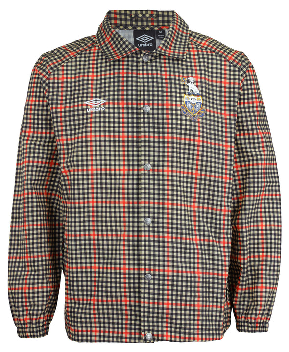 Umbro Men's Gun Club Check Jacket, Brown