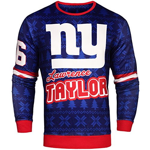 NFL Men's New York Giants Lawrence Taylor #56 Retired Player Ugly