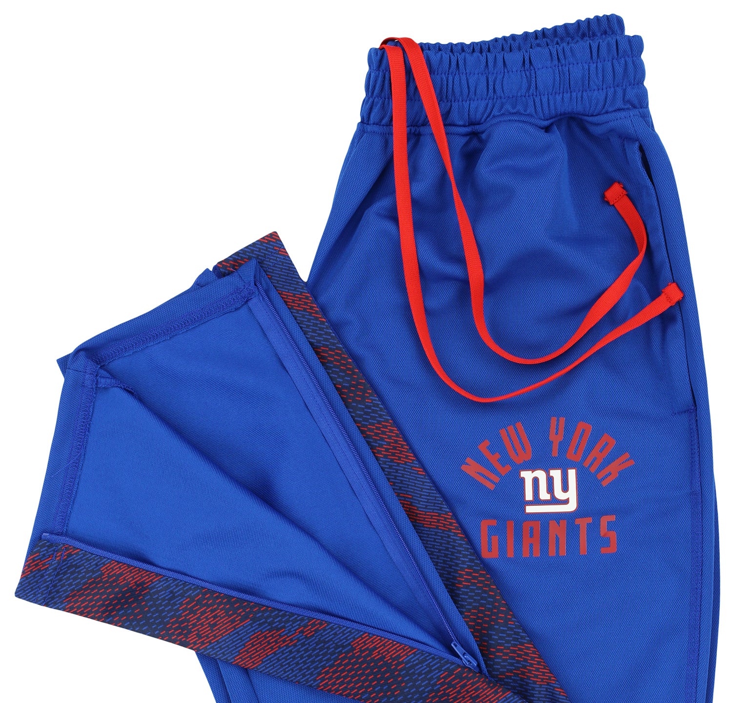 New York Giants Zubaz Grey Speed Sweatpants