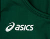 ASICS Women's Stride Shimmel Tank Top, Forest Green / White