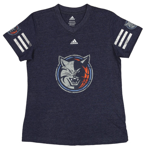 Adidas NBA Youth Girls Charlotte Bobcats Team Jersey Tee Shirt