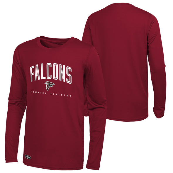 Outerstuff NFL Men's Atlanta Falcons Up Field Performance T-Shirt Top