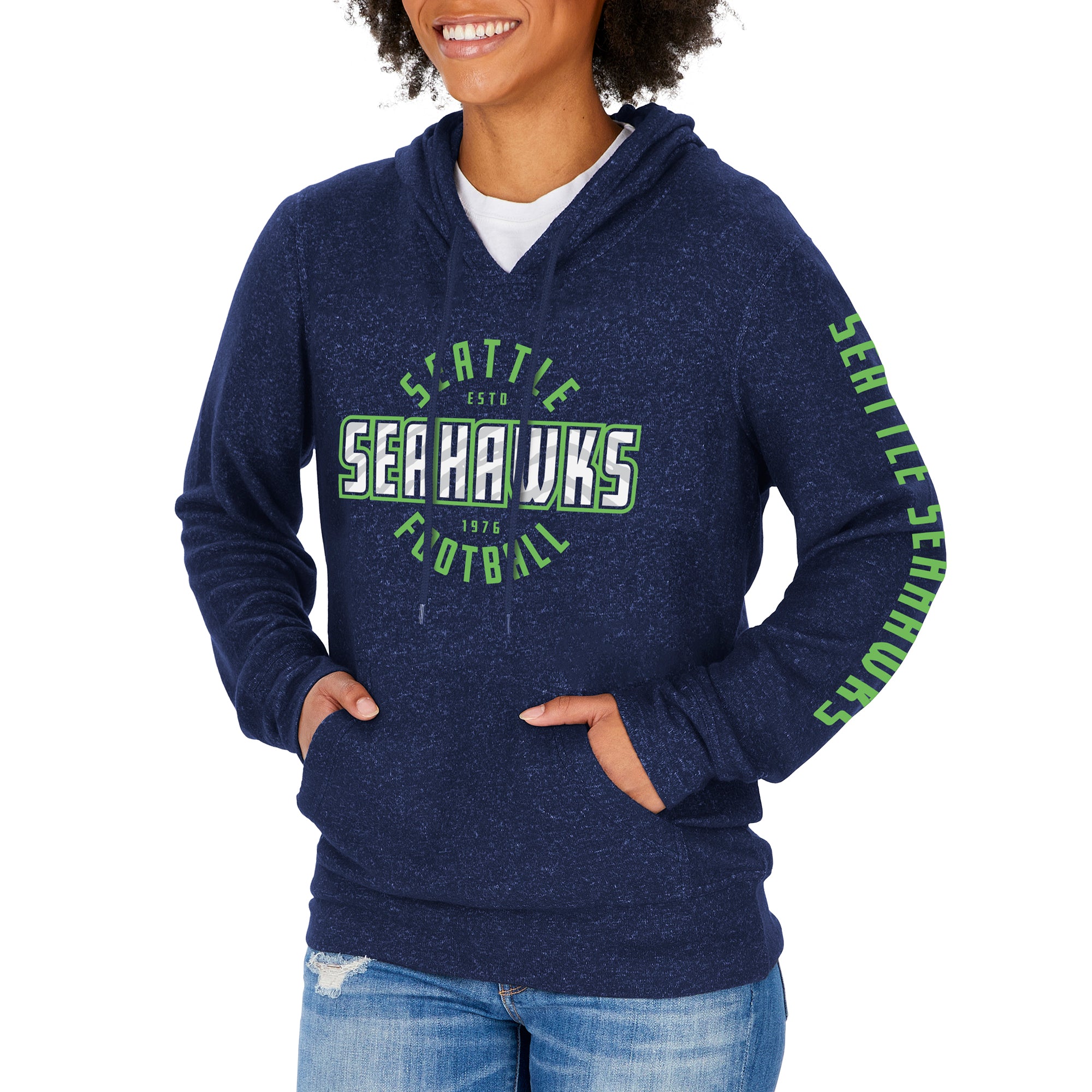 NFL, Tops, Womens Seattle Seahawks Zip Hoodie