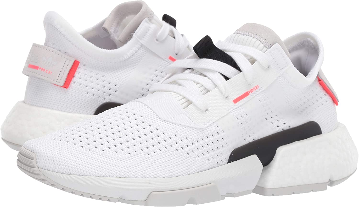Adidas Originals Men's POD S3.1 Primeknit Athletic Sneaker, White/Shoc –  Fanletic