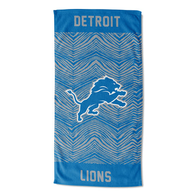 Northwest NFL Detroit Lions State Line Beach Towel, 30x60